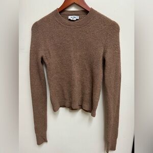 Re/Done Cashmere Crew Neck Sweater
